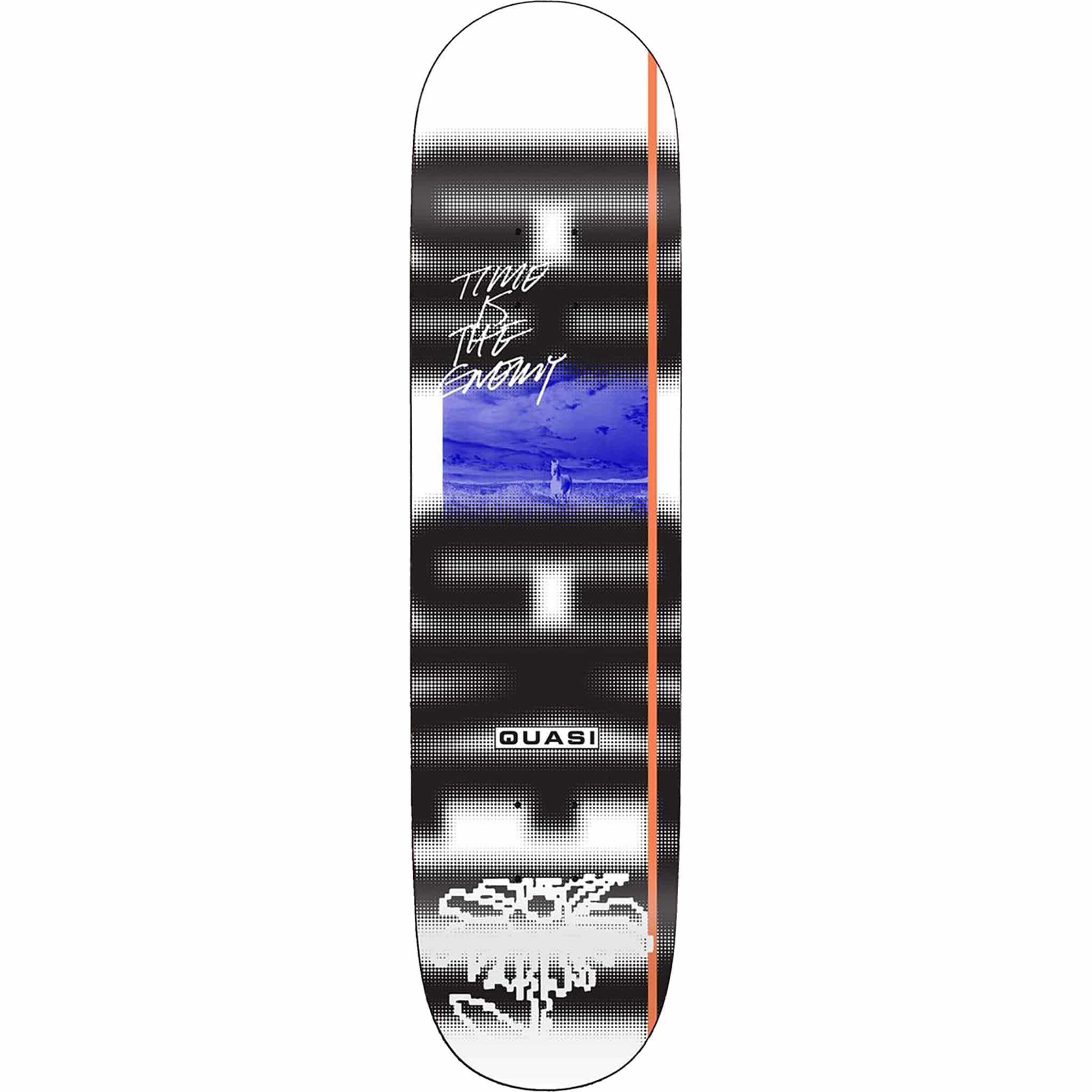 Quasi Crockett 'Time Is' Skateboard Deck 8.5"