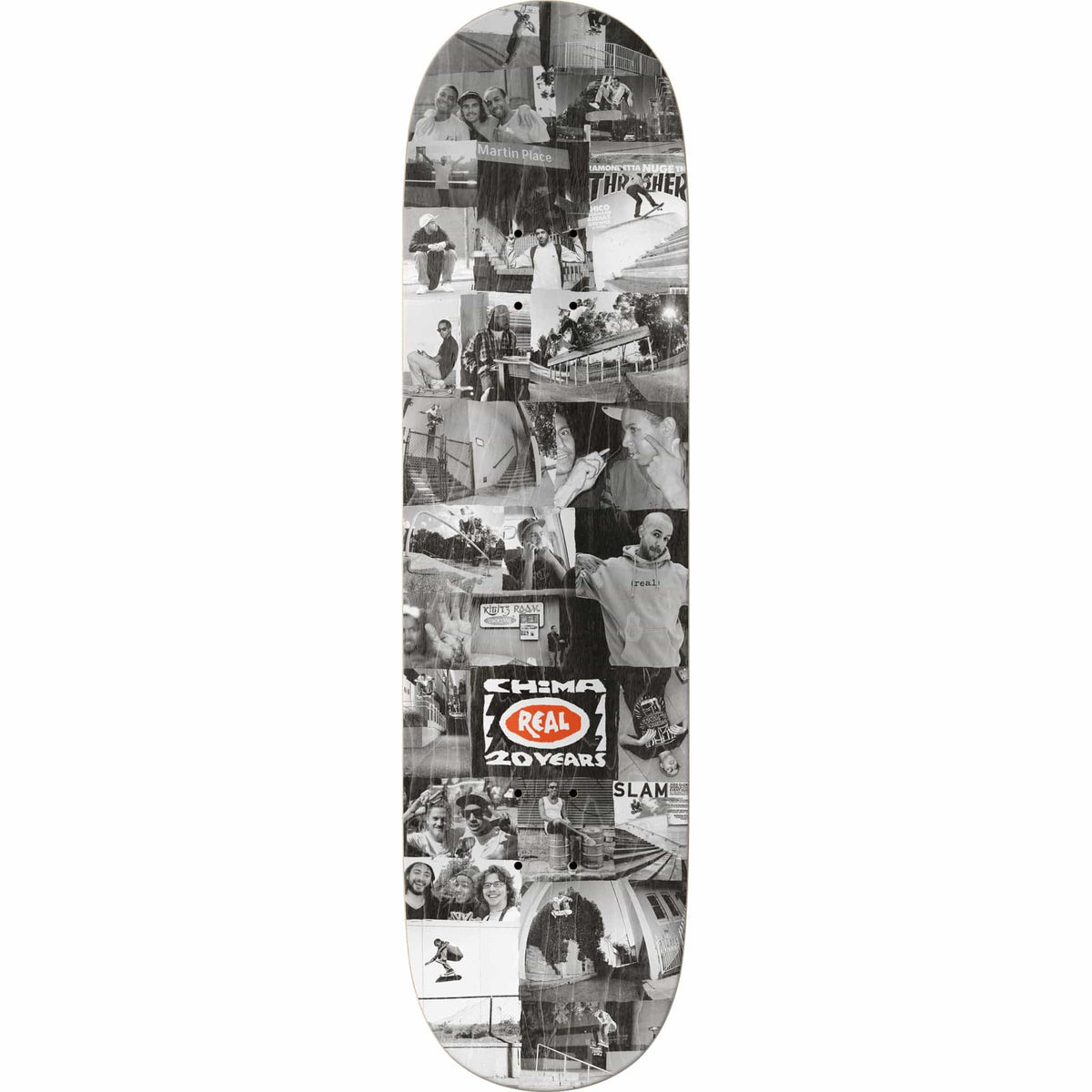 Real Chima 20 Years Skateboard Deck 8.25"