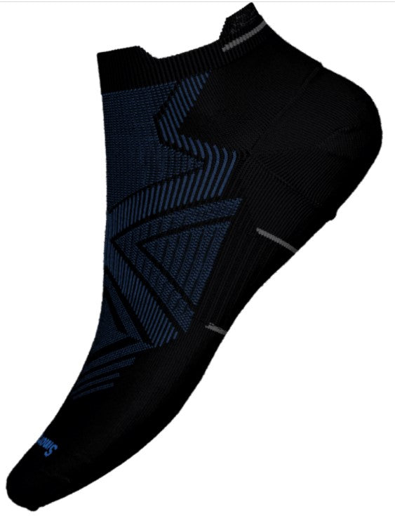 Smartwool - Run Targeted Cushion Low Ankle Socks - Men's - Medium Gray