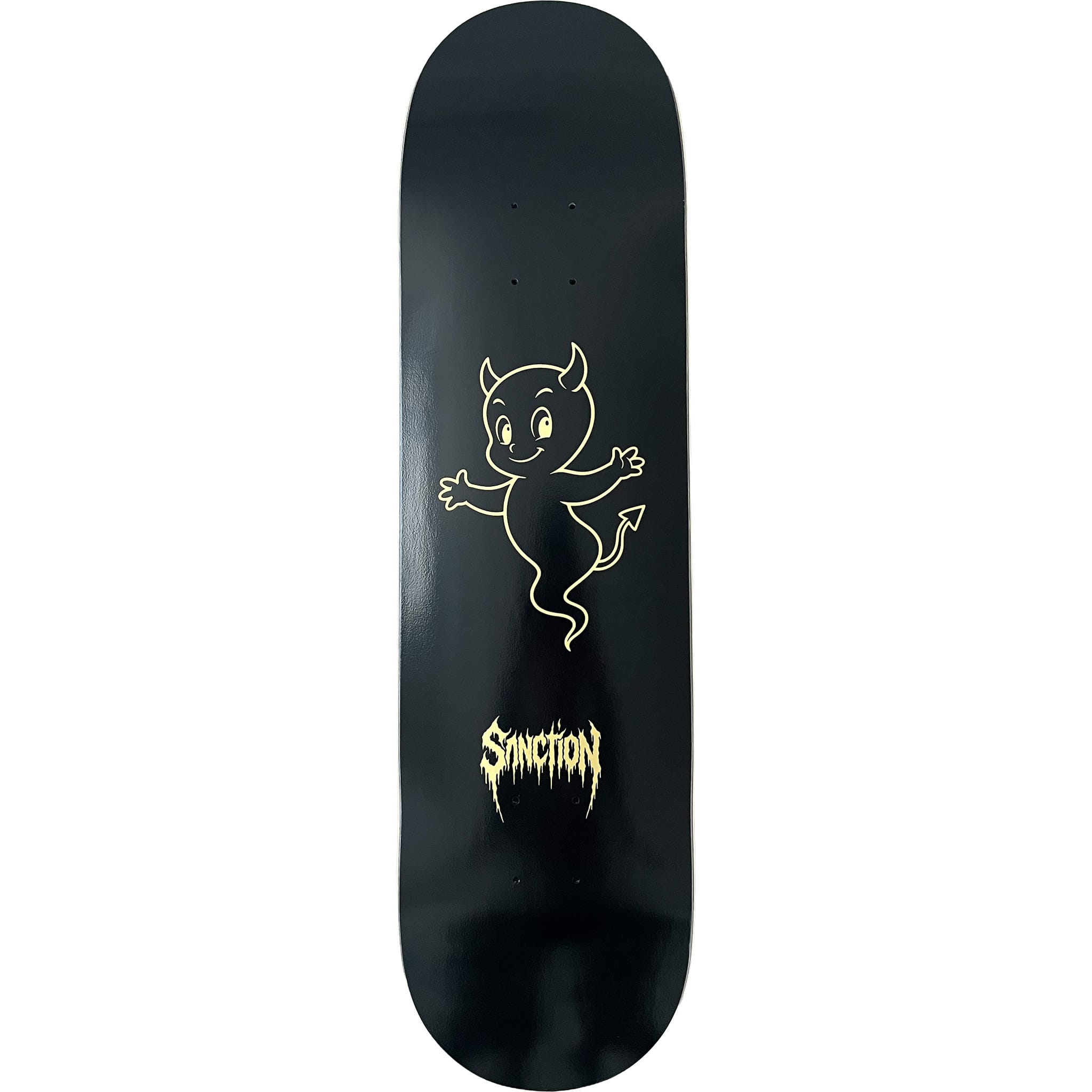 Sanction Spirits Gold 8.25" Skateboard Deck