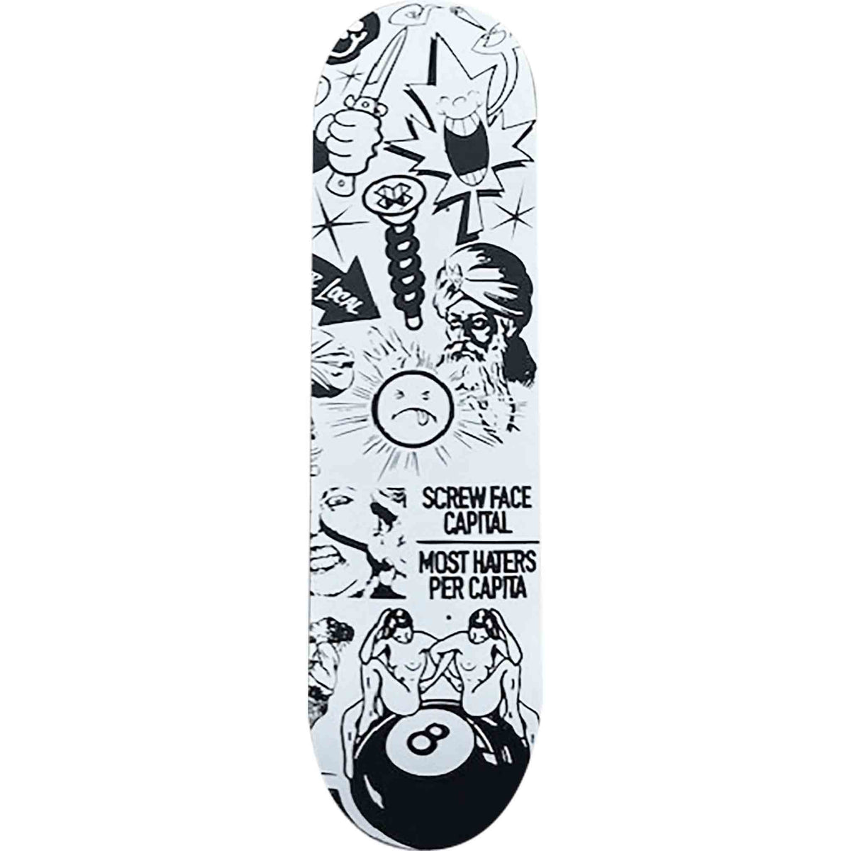 Sanction X Smolik 8.5" Skateboard Deck