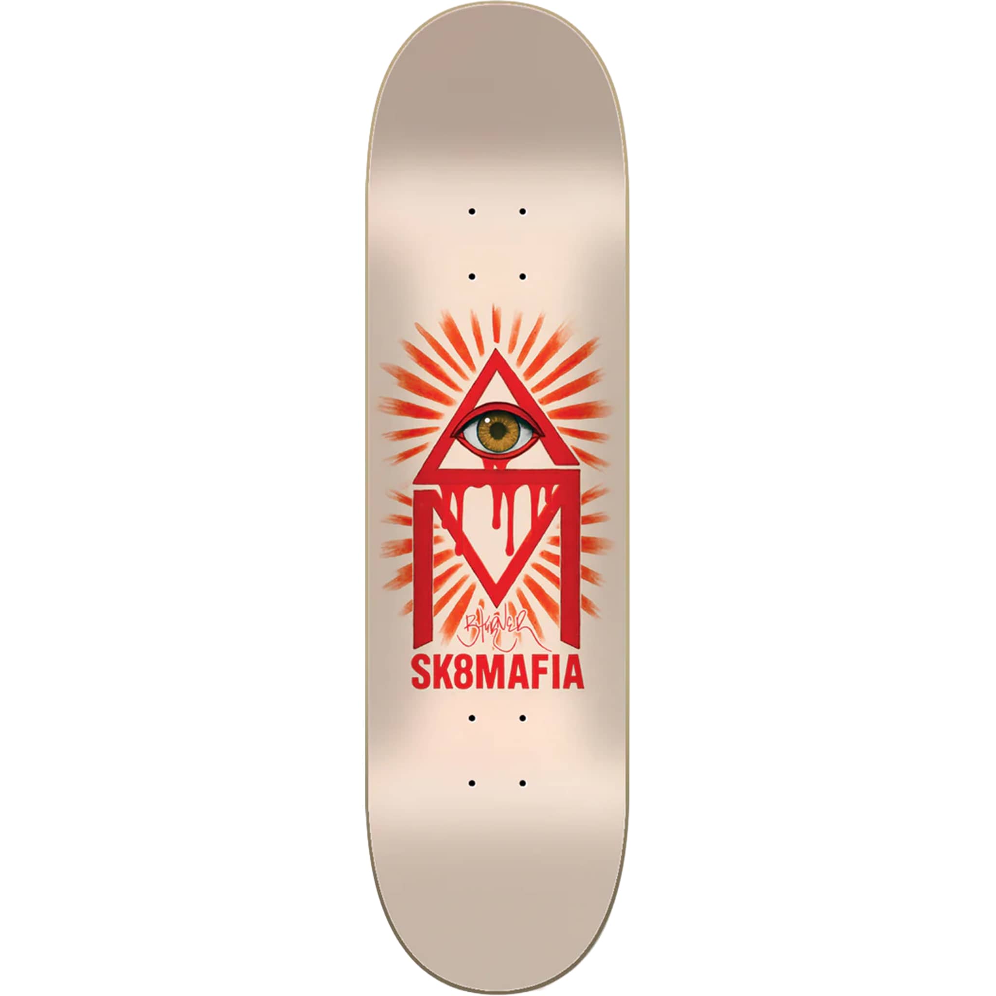 SK8MAFIA Eye Yes Turner Skateboard Deck 8.1"