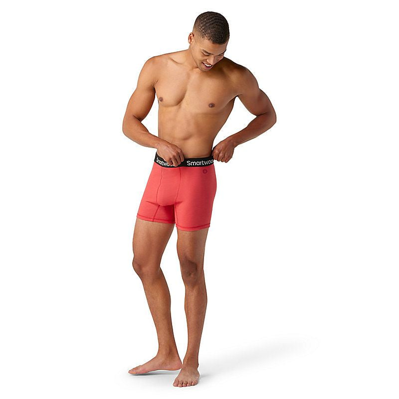 Smartwool - Active Boxer Brief Boxed - Men's - Medium Gray Heather