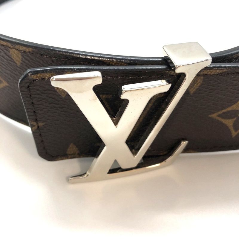 Louis Vuitton Belt M9821 Leather Brown Storage With Bag And