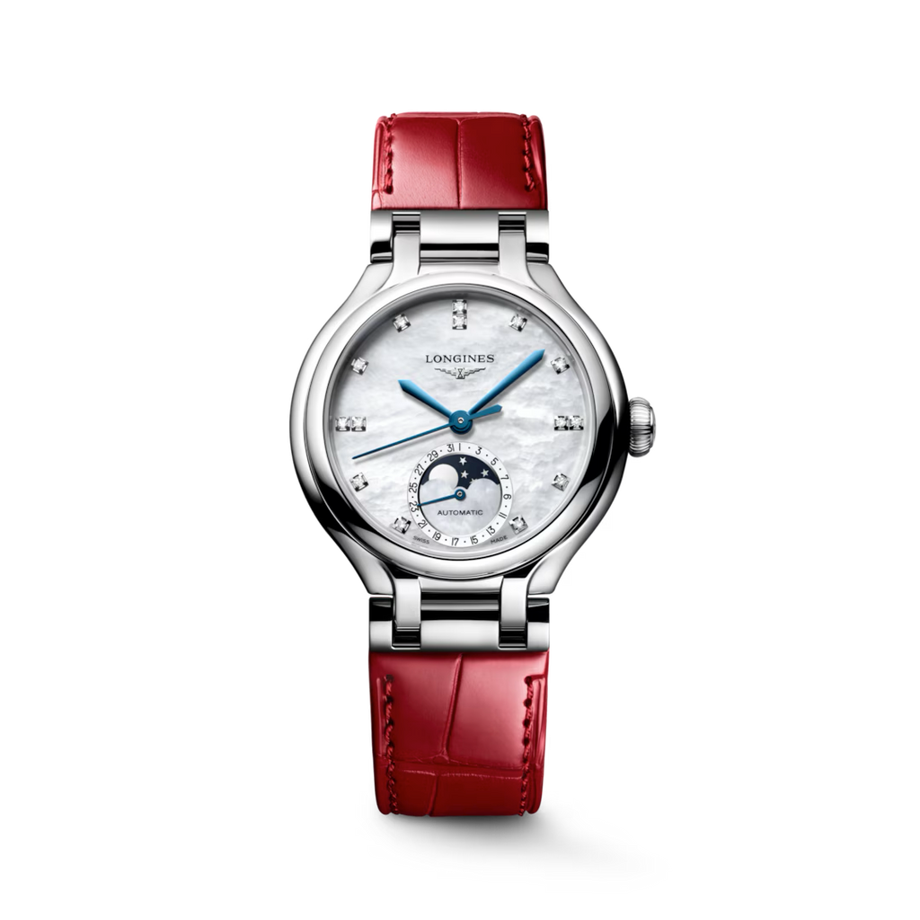 PRIMALUNA MOONPHASE Red Leather