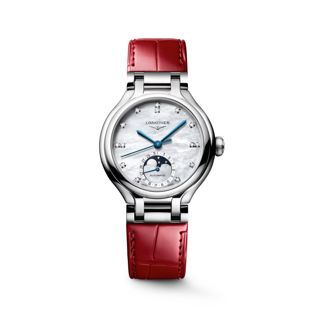 PRIMALUNA MOONPHASE Red Leather