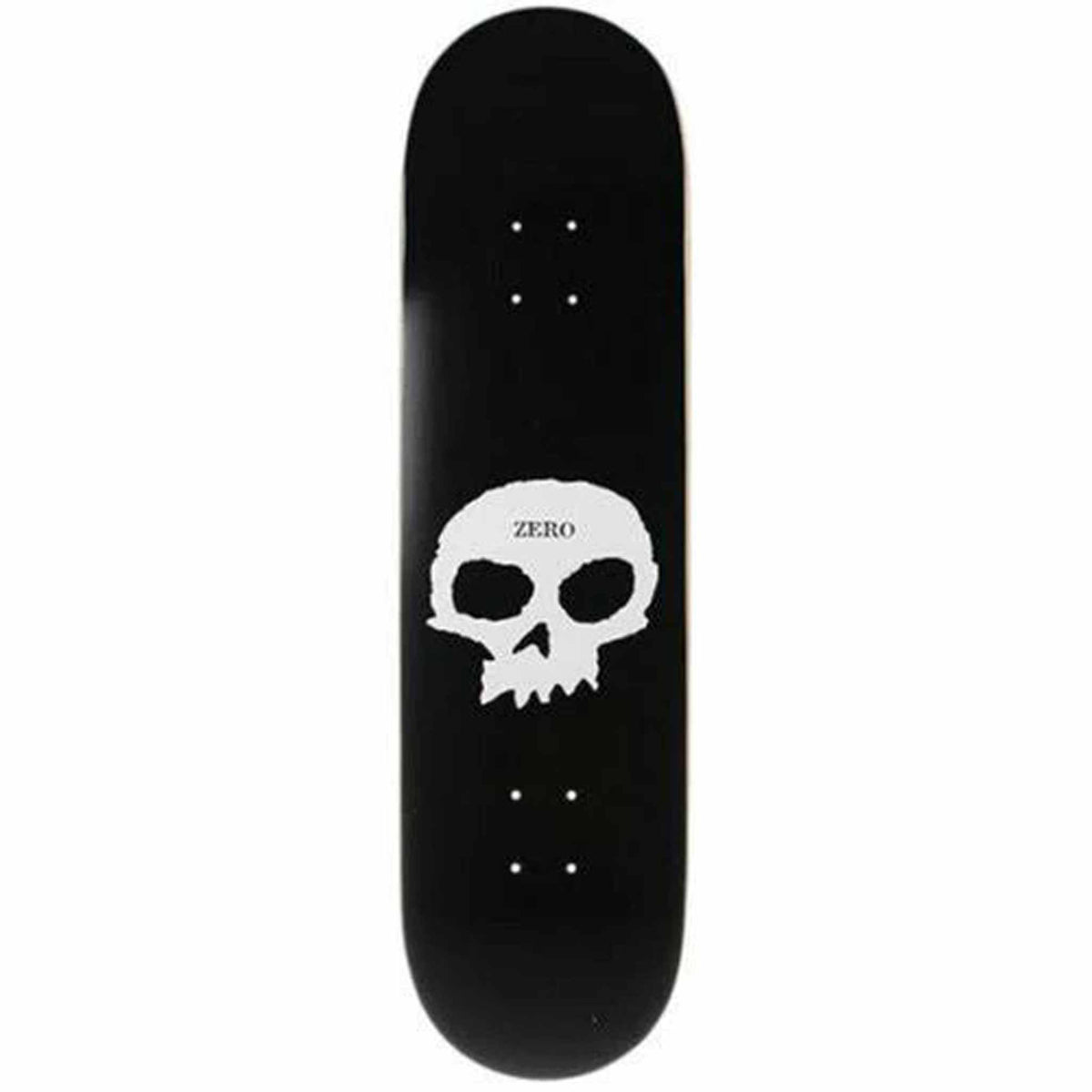 Zero Single Skull Skateboard Deck 8.25"